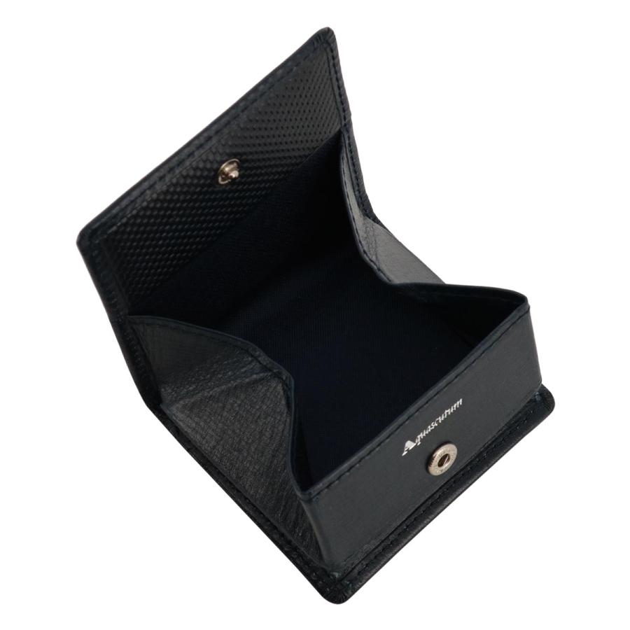 Aquascutum（アクアスキュータム） 小銭入れ コインケース BOX型 本革