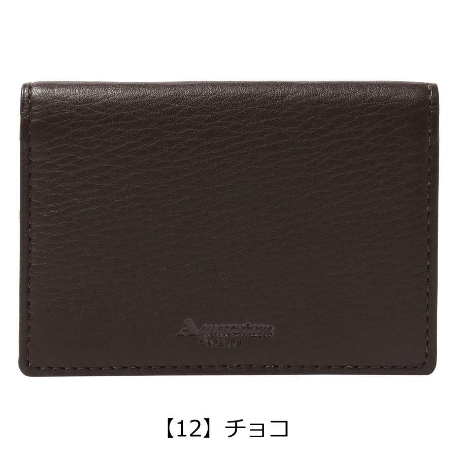 アクアスキュータム パスケース メンズ 本革 オールダム 3065219 Aquascutum 牛革 レザー｜sacsbar｜12