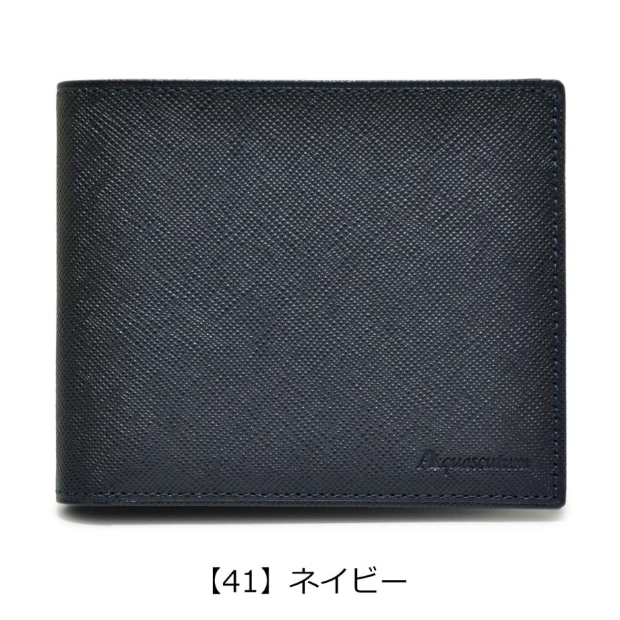 Aquascutum（アクアスキュータム） 二つ折り財布 バーミンガム 515010
