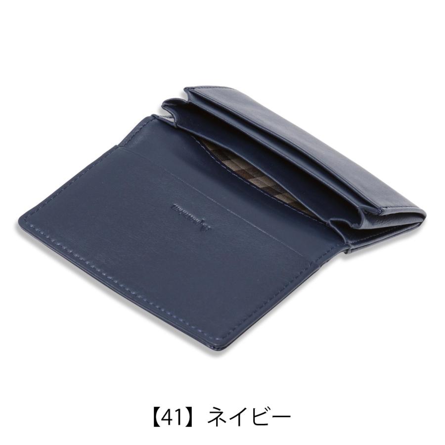 Aquascutum（アクアスキュータム） 名刺入れ 風琴マチ サットン AQWM