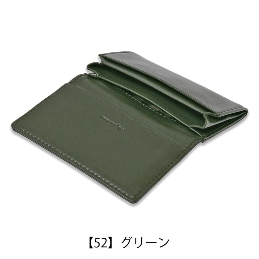 Aquascutum（アクアスキュータム） 名刺入れ 風琴マチ サットン AQWM