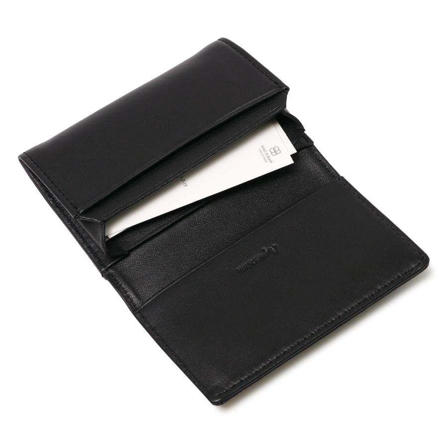 Aquascutum アクアスキュータム 名刺入れ 風琴マチ メンズ