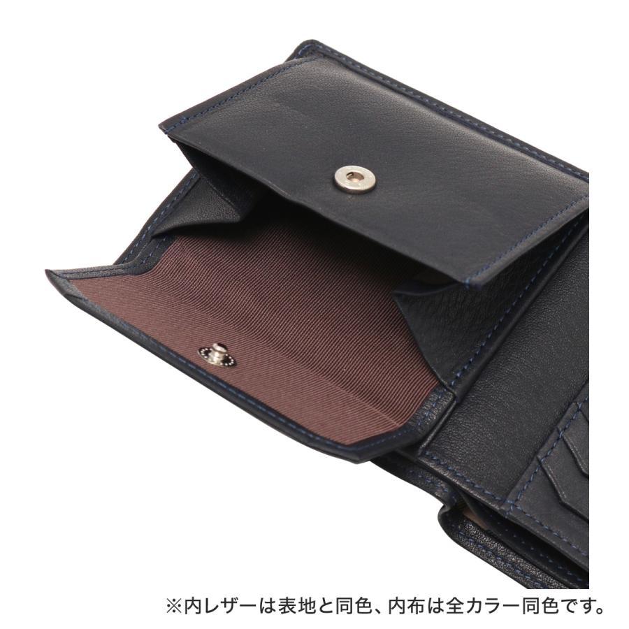 Aquascutum アクアスキュータム 二つ折り財布 メンズ ブレント