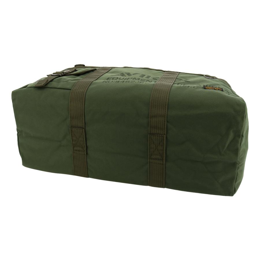 アヴィレックス ボストンバッグ 30L メンズ イーグル AVX3525 AVIREX 2WAY ショルダーバッグ パラシュートバッグ ミリタリー 撥水 旅行の画像