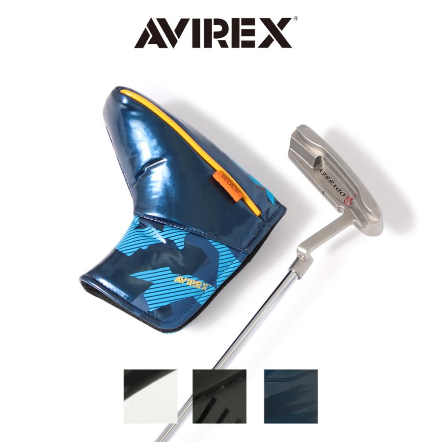 AVIREX（アヴィレックス） ゴルフ ヘッドカバー パターカバー ピン型