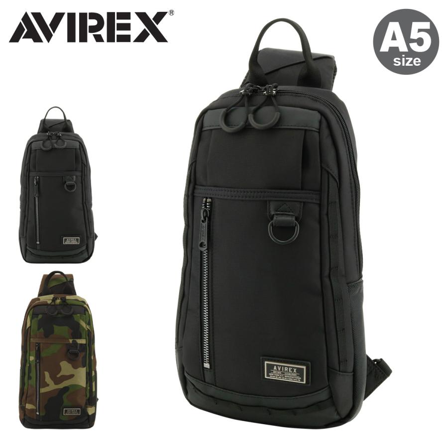 AVIREX（アヴィレックス） ボディバッグ ワンショルダー A5 メンズ
