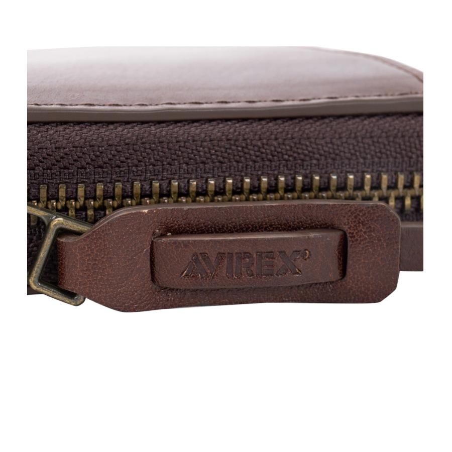 AVIREX（アヴィレックス） 二つ折り財布 BEIDE AX9101 AVIREX 本革