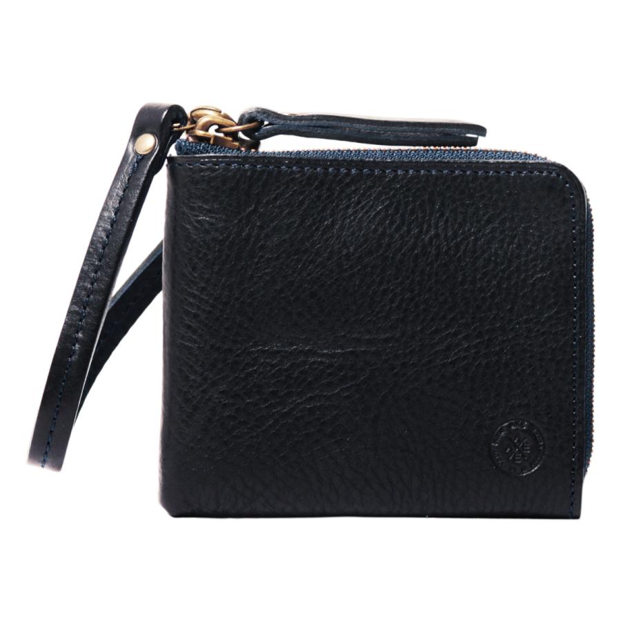 AXE J-line アックス ジャパンライン ミニ財布 メンズ 本革 L字