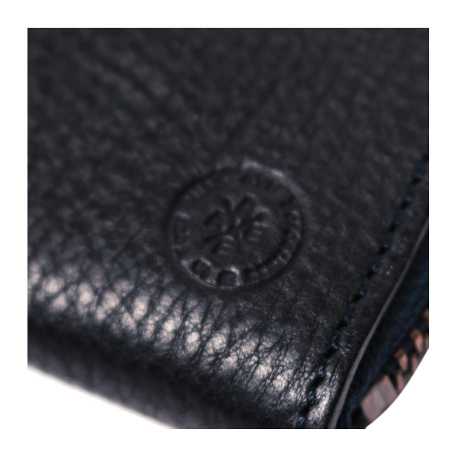 AXE J-line アックス ジャパンライン ミニ財布 本革 L字ファスナー