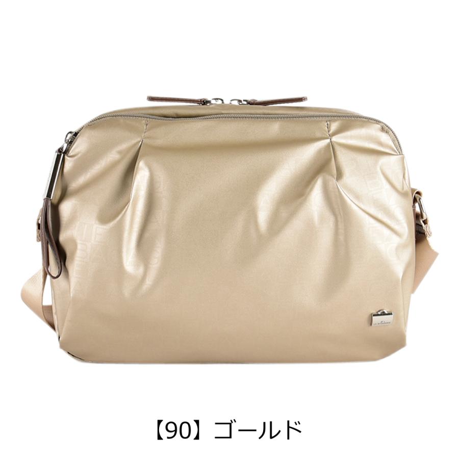 新品タグ付ラバガジェリーLABAGAGERIEショルダーバッグ&amp;ポーチ付斜めがけ LA BAGAGERIE（ラバガジェリー） ショルダーバッグ スマホショルダー