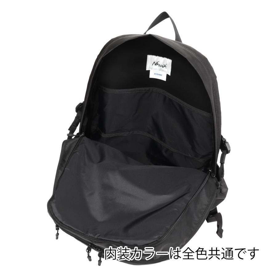 ナンガ リュック メンズ レディース 通学 通勤 軽量 軽い NANGA カジュアル おしゃれ バックパック PC収納 大容量 タウンユース 2層_7