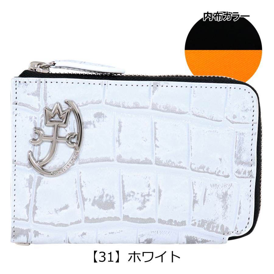 CASTELBAJAC（カステルバジャック） 二つ折り財布 L字ファスナー 本革