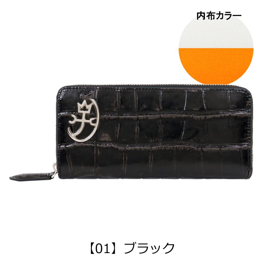 CASTELBAJAC（カステルバジャック） 長財布 ラウンドファスナー 本革