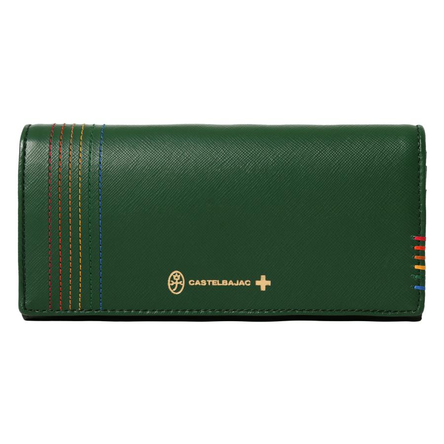 CASTELBAJAC（カステルバジャック） 長財布 本革 ステッチ 027604