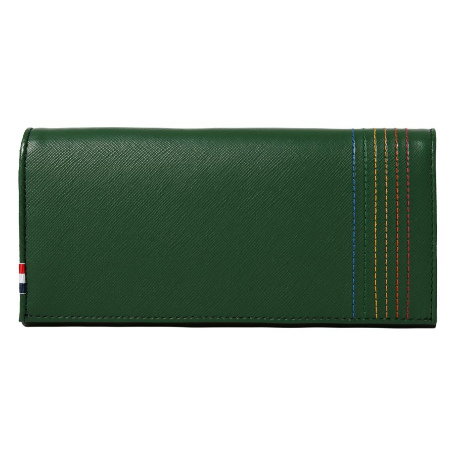 カステルバジャック シェスト 長財布 027604 グリーン CASTELBAJAC（カステルバジャック） 長財布 本革 ステッチ 027604