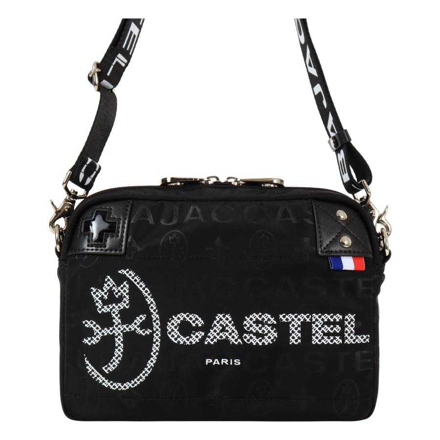 カステルバジャック パセ 横型ショルダーバッグ 031121 ブラック CASTELBAJAC（カステルバジャック） ショルダーバッグ 横型 ミニ