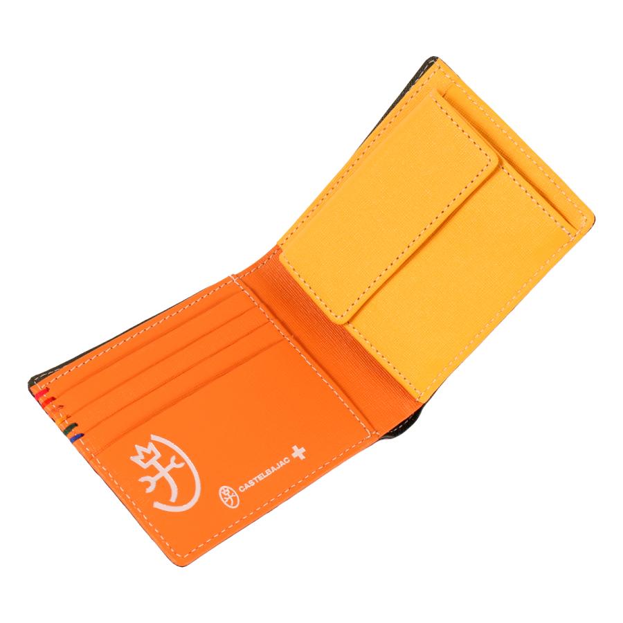 CASTELBAJAC カステルバジャック　折財布　ミニ財布　コンパクト　本革 CASTELBAJAC（カステルバジャック） 財布 二つ折り 本革 ソート 034613