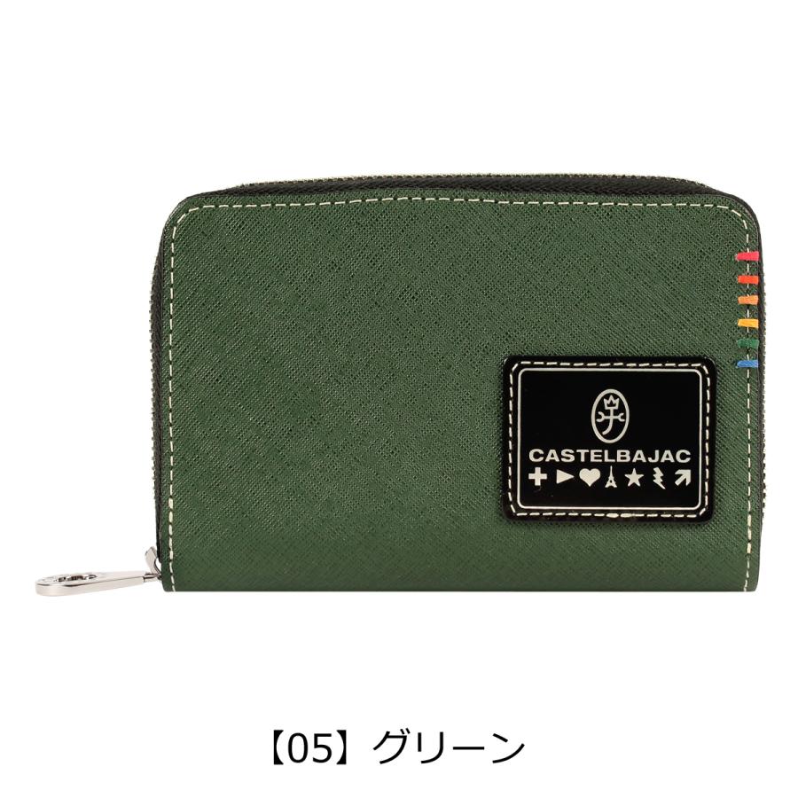 CASTELBAJAC（カステルバジャック） 財布 二つ折り ラウンドファスナー