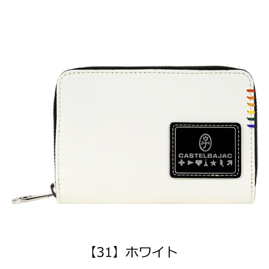 CASTELBAJAC（カステルバジャック） 財布 二つ折り ラウンドファスナー