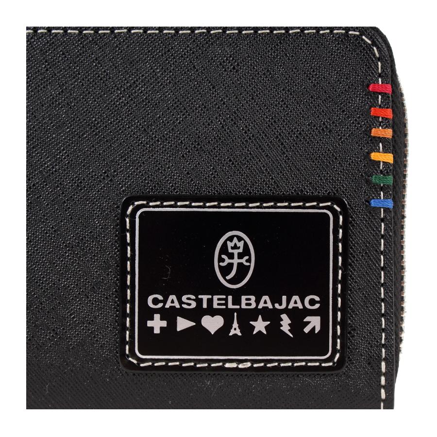 CASTELBAJAC（カステルバジャック） 財布 二つ折り ラウンドファスナー