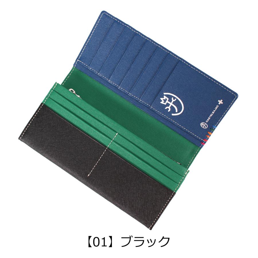 CASTELBAJAC（カステルバジャック） 長財布 かぶせ 本革 ソート 034615
