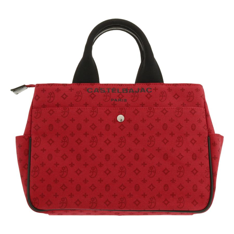 未使用級✨カステルバジャック　トート　ニース　モノグラム　総柄　帆布 CASTELBAJAC（カステルバジャック） Nice ニース ミニトートバッグ