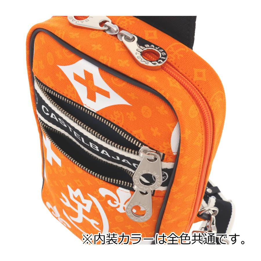 カステルバジャック ボディバッグ ニース 038911 CASTELBAJAC ワンショルダーバッグ 斜め掛け キャンバス 帆布 モノグラム_11