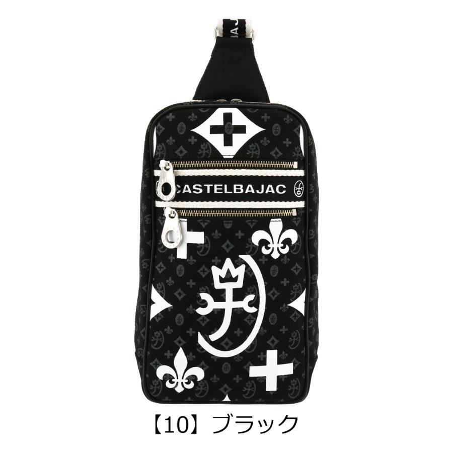 カステルバジャック ボディバッグ ニース 038911 CASTELBAJAC ワンショルダーバッグ 斜め掛け キャンバス 帆布 モノグラム_13