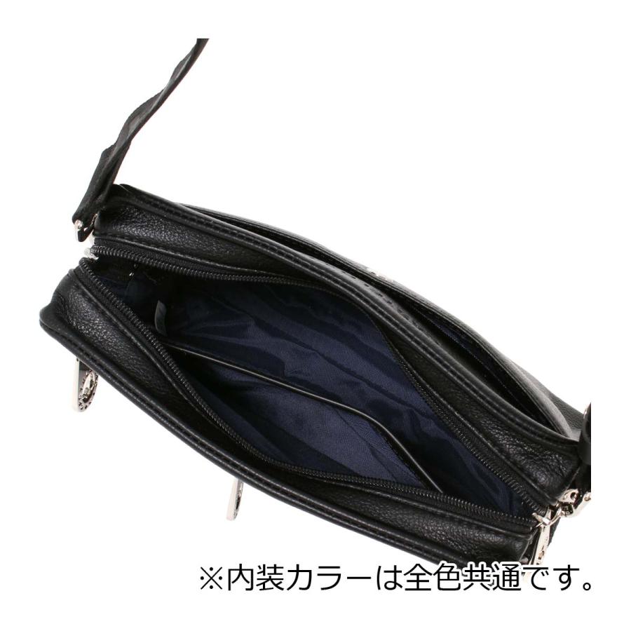カステルバジャック ショルダーバッグ ダナン 045113 CASTELBAJAC | 横型 斜め掛け ミニショルダー セカンドバッグ エンボス 型押しの画像
