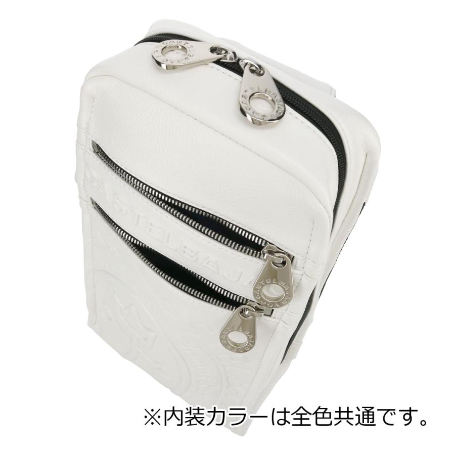 カステルバジャック ボディバッグ 045911 ダナン CASTELBAJAC ワンショルダー 型押し エンボスの画像