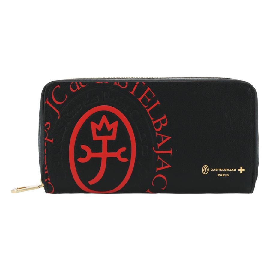 CASTELBAJAC（カステルバジャック） 長財布 ラウンドファスナー 本革