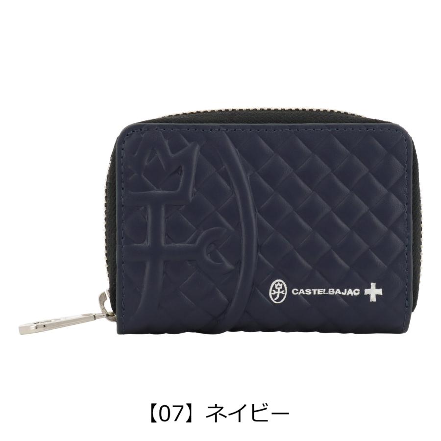 CASTELBAJAC ネイビー ケース CASTELBAJAC（カステルバジャック） キーケース 3連 本革 047621