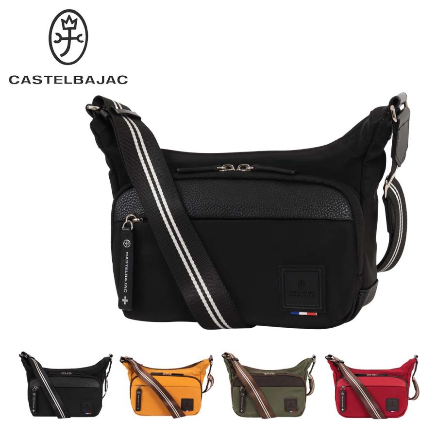 CASTELBAJAC カステルバジャック 横型 ショルダーバッグ ブラック CASTELBAJAC カステルバジャック ショルダーバッグ ミニ