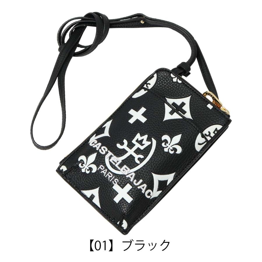 カステルバジャック クレア ポシェット 068134 ブラック CASTELBAJAC（カステルバジャック） スマホショルダー ショルダー