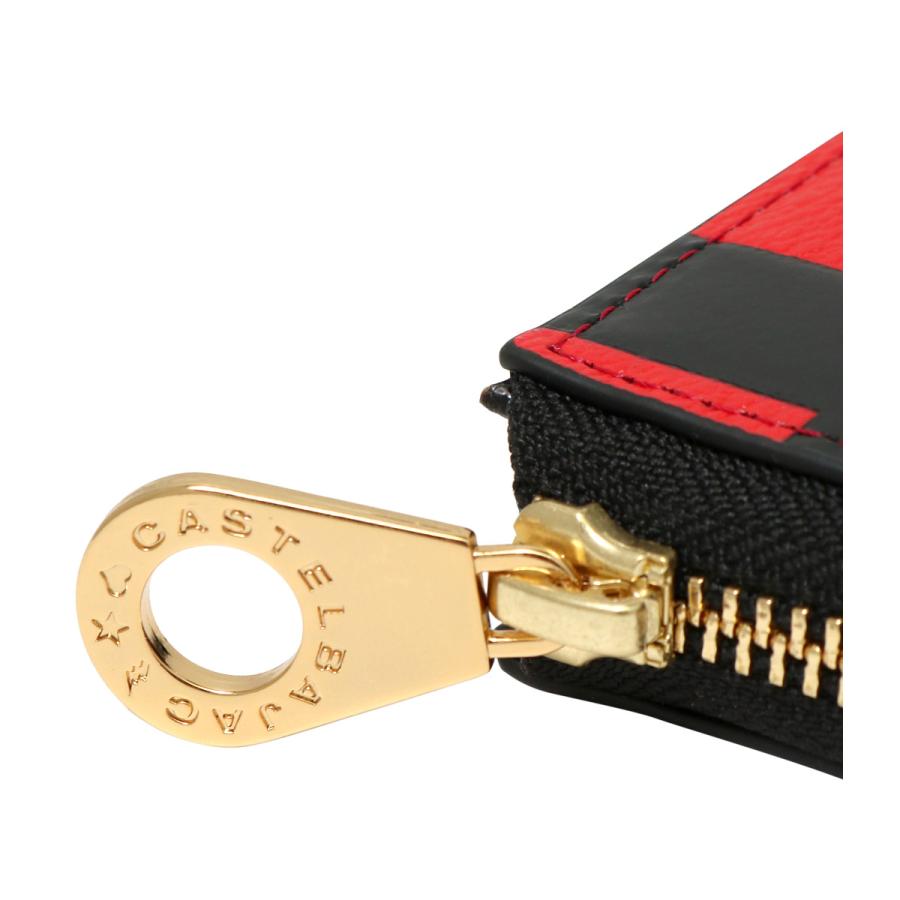 CASTELBAJAC（カステルバジャック） 財布 二つ折り 本革 L字ファスナー