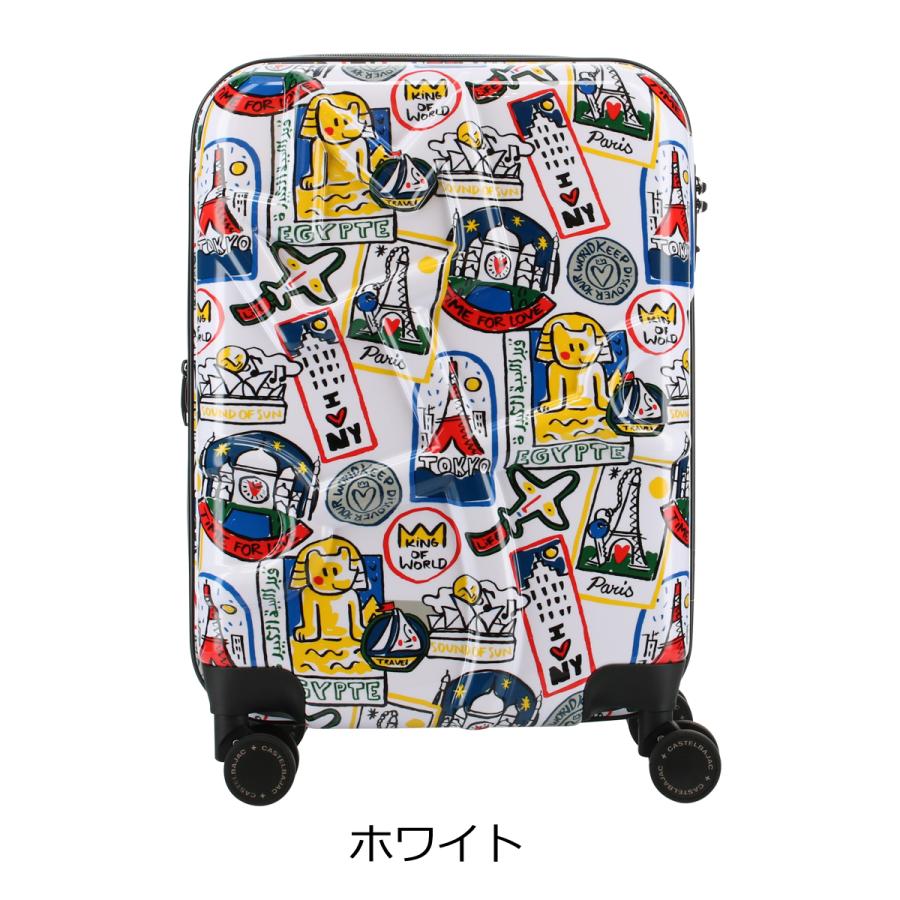 カステルバジャック スーツケース リフカ 35(40)L 47cm 3.2kg CAS345162 CASTELBAJAC ハード