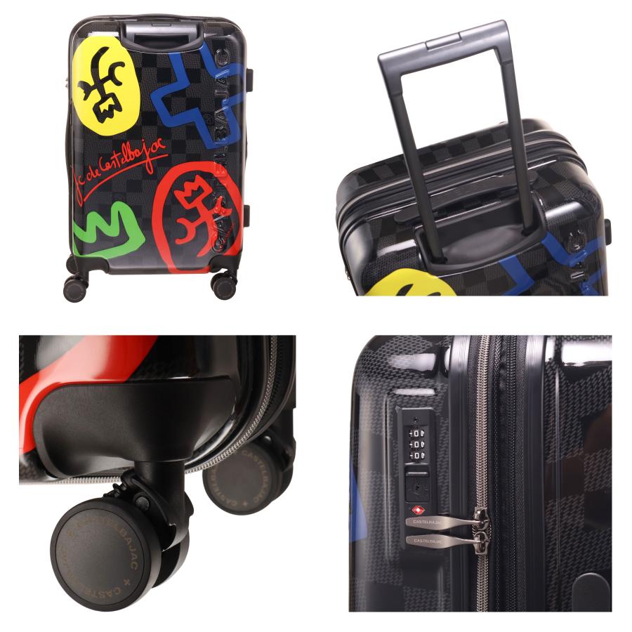 CASTELBAJAC（カステルバジャック） スーツケース キャリーケース 拡張