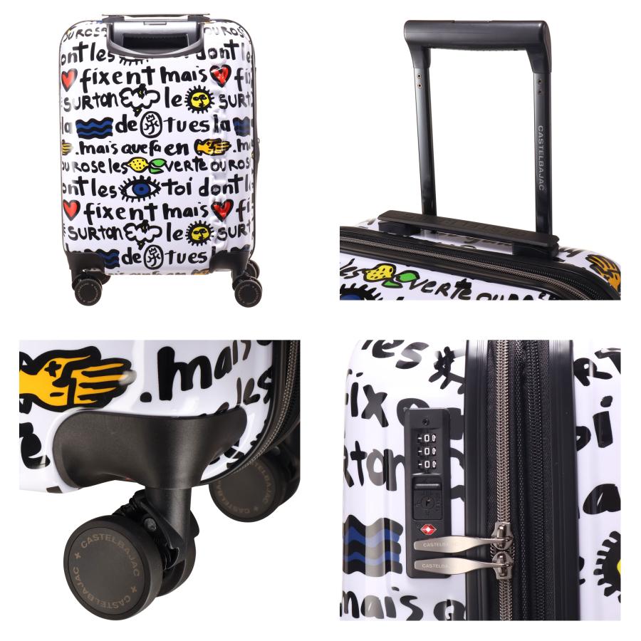 CASTELBAJAC（カステルバジャック） スーツケース キャリーケース 機内