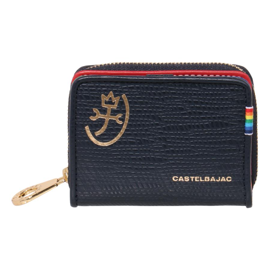 CASTEL BAJAC カステルバジャック　ミニ財布　小銭入れ　マルチケース CASTELBAJAC（カステルバジャック） 財布 小銭入れ レインボー メンズ