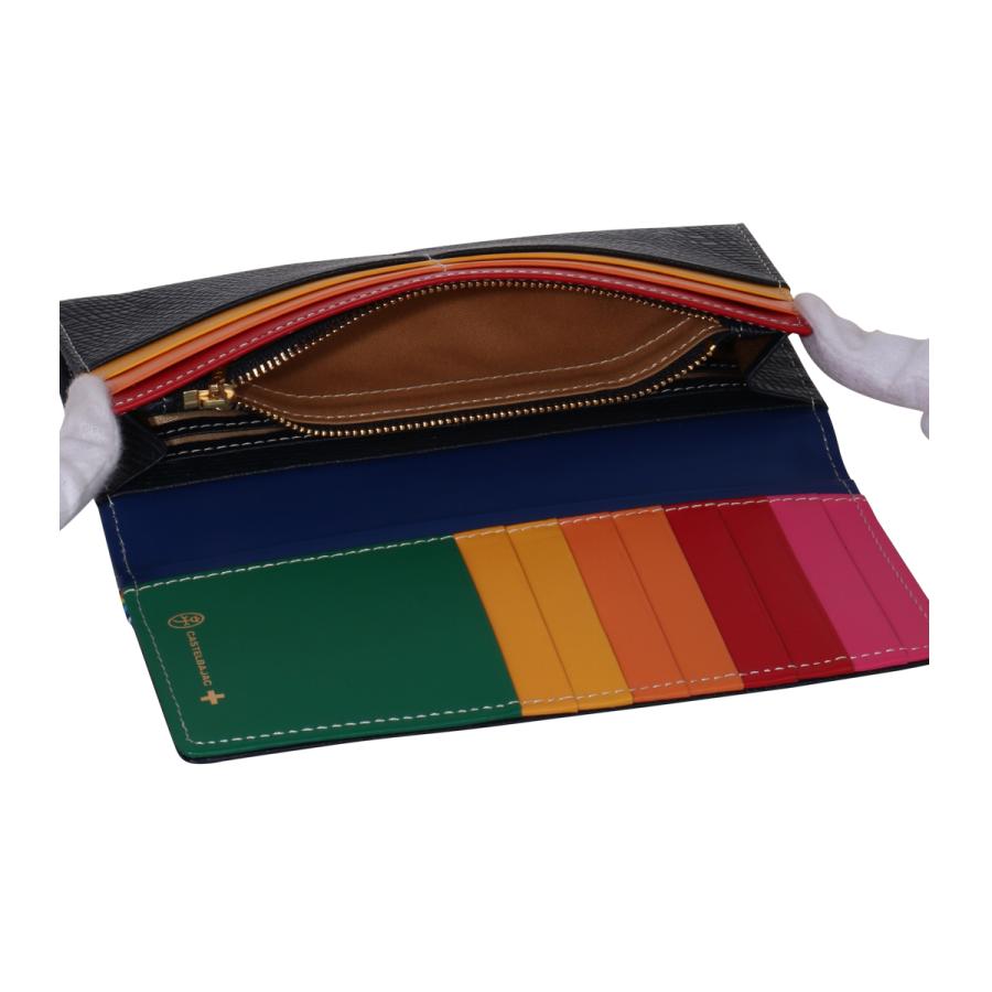 CASTELBAJAC（カステルバジャック） 長財布 レインボー メンズ