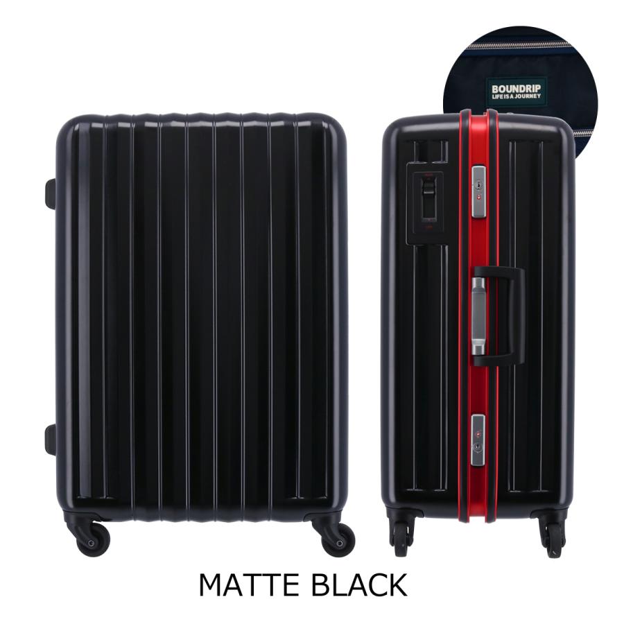 BOUNDRIPバウンドリップ スーツケース　キャリーケース　軽量【70L】 dショッピング |2年保証 バウンドリップ スーツケース BOUNDRIP