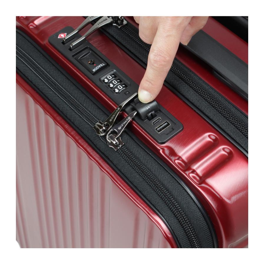 BERMAS（バーマス） スーツケース フロントオープン 35L 54cm 3.1kg