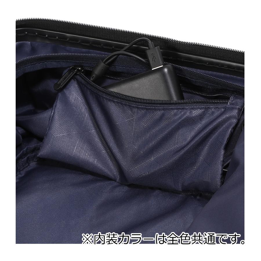バーマス スーツケース ワンタッチフロントオープン 36L 48cm 機内持ち込み インターシティ2 プロ 60566 BERMAS キャリーケース ハードキャリーの画像
