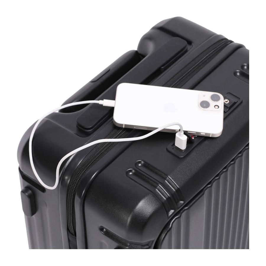 BERMAS（バーマス） スーツケース ワンタッチフロントオープン 36L