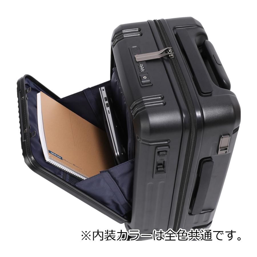 BERMAS（バーマス） スーツケース ワンタッチフロントオープン 36L