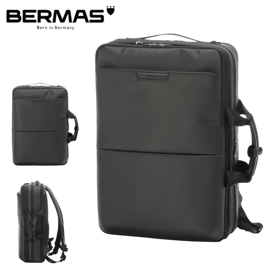 【レビュー投稿で+5％還元】バーマス ビジネスリュック ディルートフレックス 3WAY 60639 メンズ BERMAS DULITE FLEX ブリーフケース ショルダーバッグ クリスマス_mp BERMAS（バーマス） ビジネスリュック ディルートフレックス 3WAY