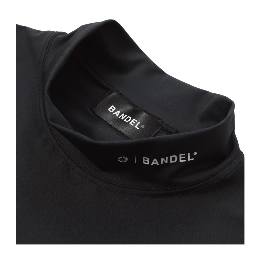 BANDEL（バンデル） ゴルフ Tシャツ 長袖 ハイネック モックネック