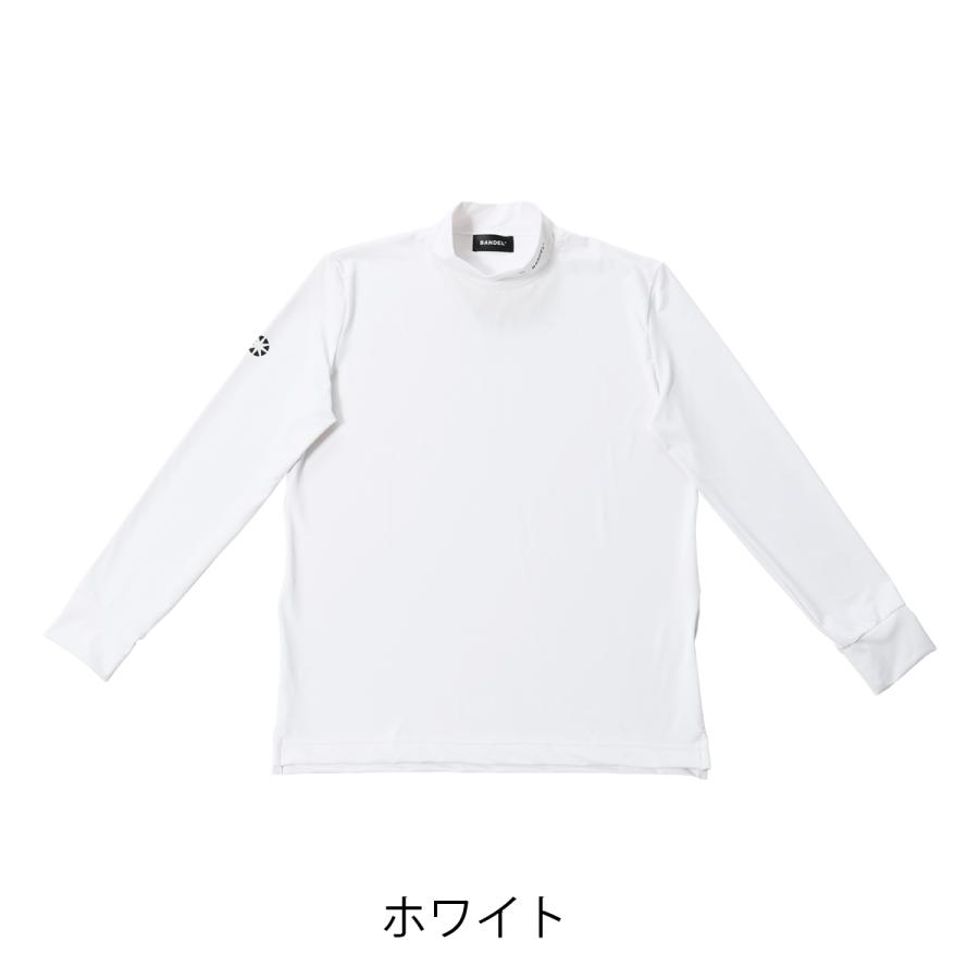 BANDEL（バンデル） ゴルフ Tシャツ 長袖 ハイネック モックネック