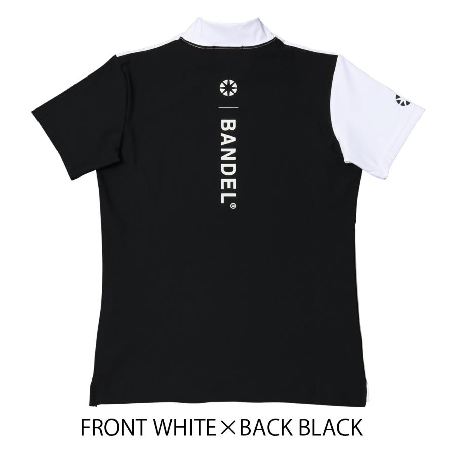 BANDEL（バンデル） ゴルフ Tシャツ 半袖 ハイネック モックネック