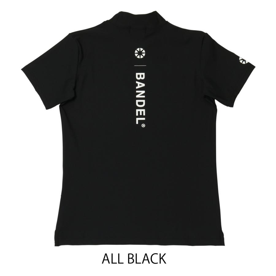 BANDEL（バンデル） ゴルフ Tシャツ 半袖 ハイネック モックネック